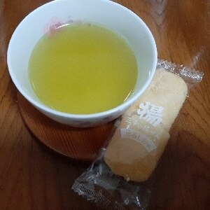 幸せおやつ♡お菓子とお茶（お煎餅）15